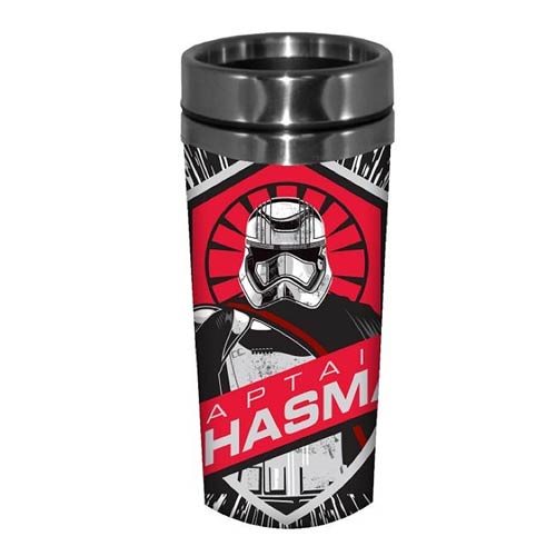 Star Wars: Episode VII - The Force Awakens Captain Phasma 16 oz. Stainless Steel Travel Mug
